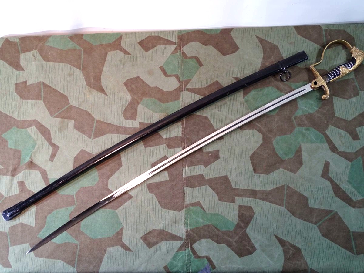 Heeres Offiziers Löwenkopfsäbel der Wehrmacht, Original Eickhorn Solingen, Modell Blücher Heeres Offiziers Löwenkopfsäbel der Wehrmacht, Original Eickhorn Solingen, Modell Blücher