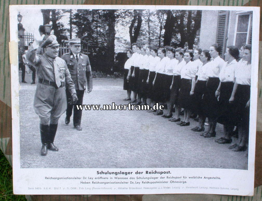 Reichsorganisationsleiter Dr. Ley, Postminister Ohnesorge
