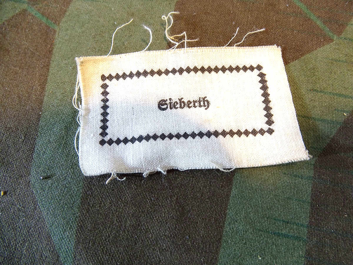 3 Stoff Wäsche Etiketten für Uniformteile und Ausrüstung der Wehrmacht 