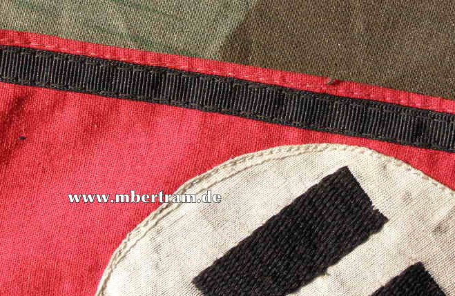 Armbinde Allgemeine SS , mehrteiliges Stück, Z. 3-4