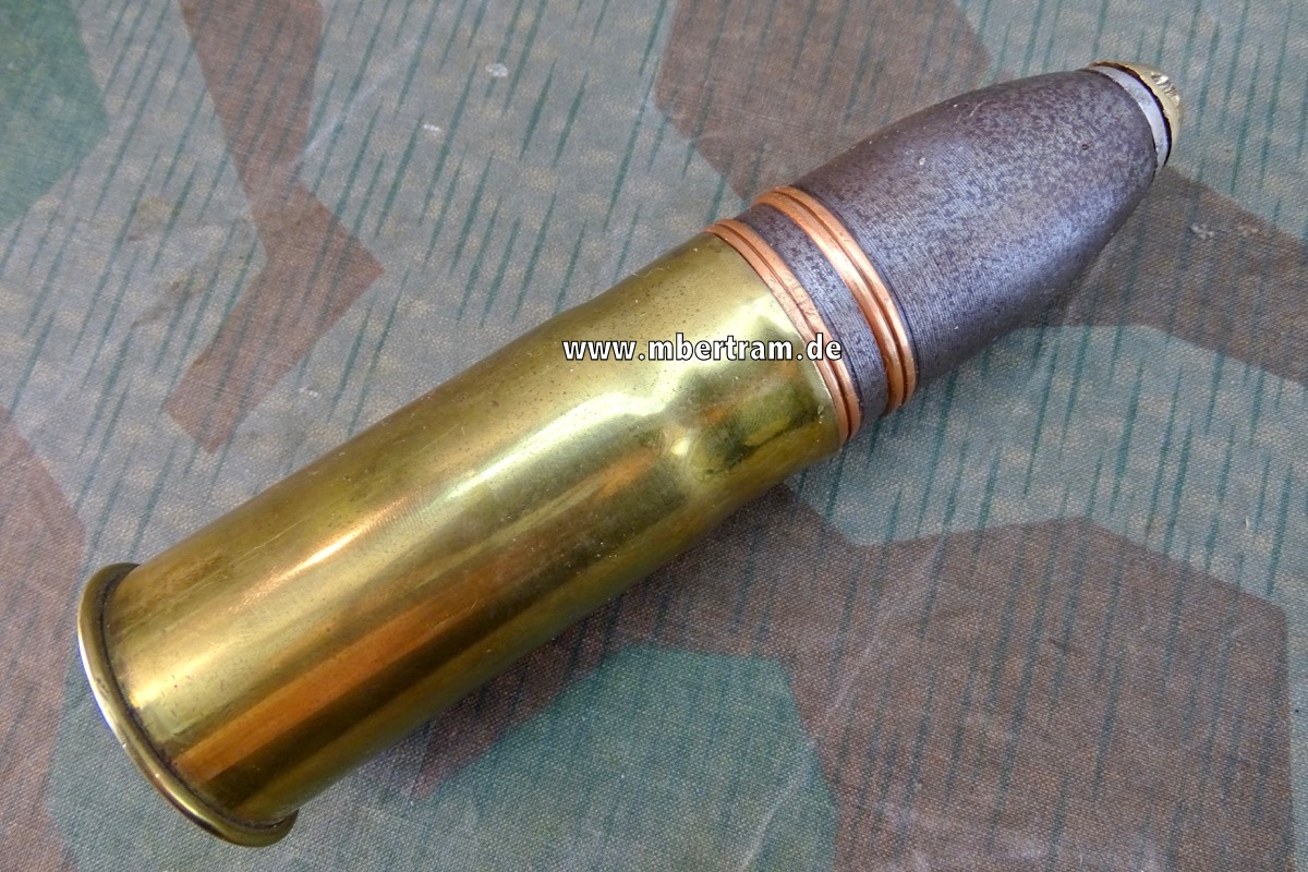 Deko Munition für schwere 37 mm Hotchkiss Revolverkanone von 1917