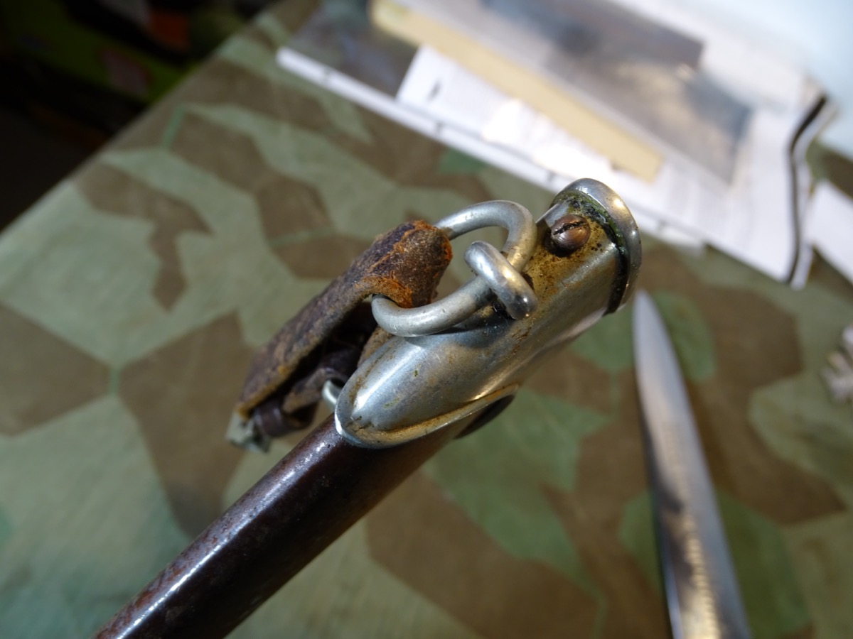 SA Dienstdolch M 33, Hersteller RZM M 7 / 66 1940, Eickhorn mit Gehänge