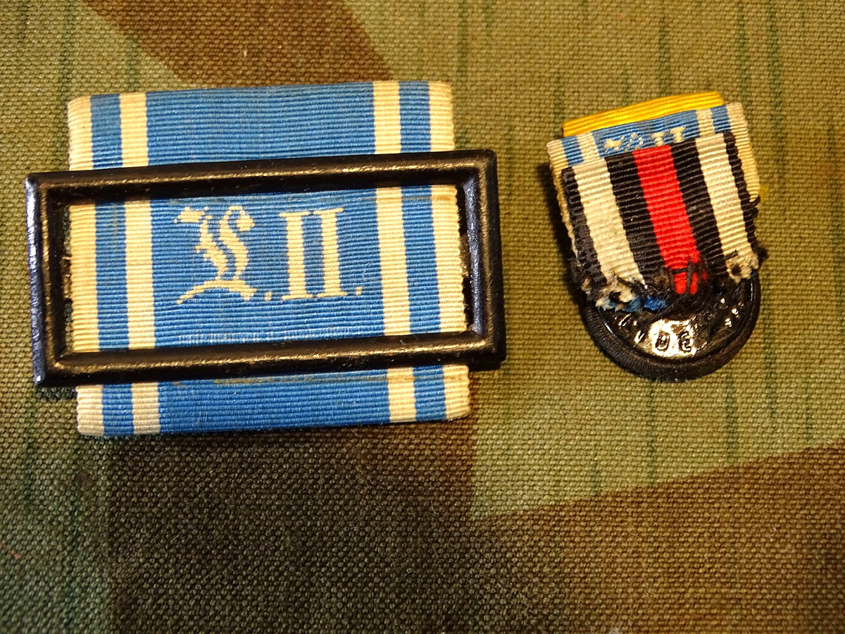 Bayern, Landwehr Dienstauszeichnung  2 Klasse, 1876-1913 mit passender Bandspange