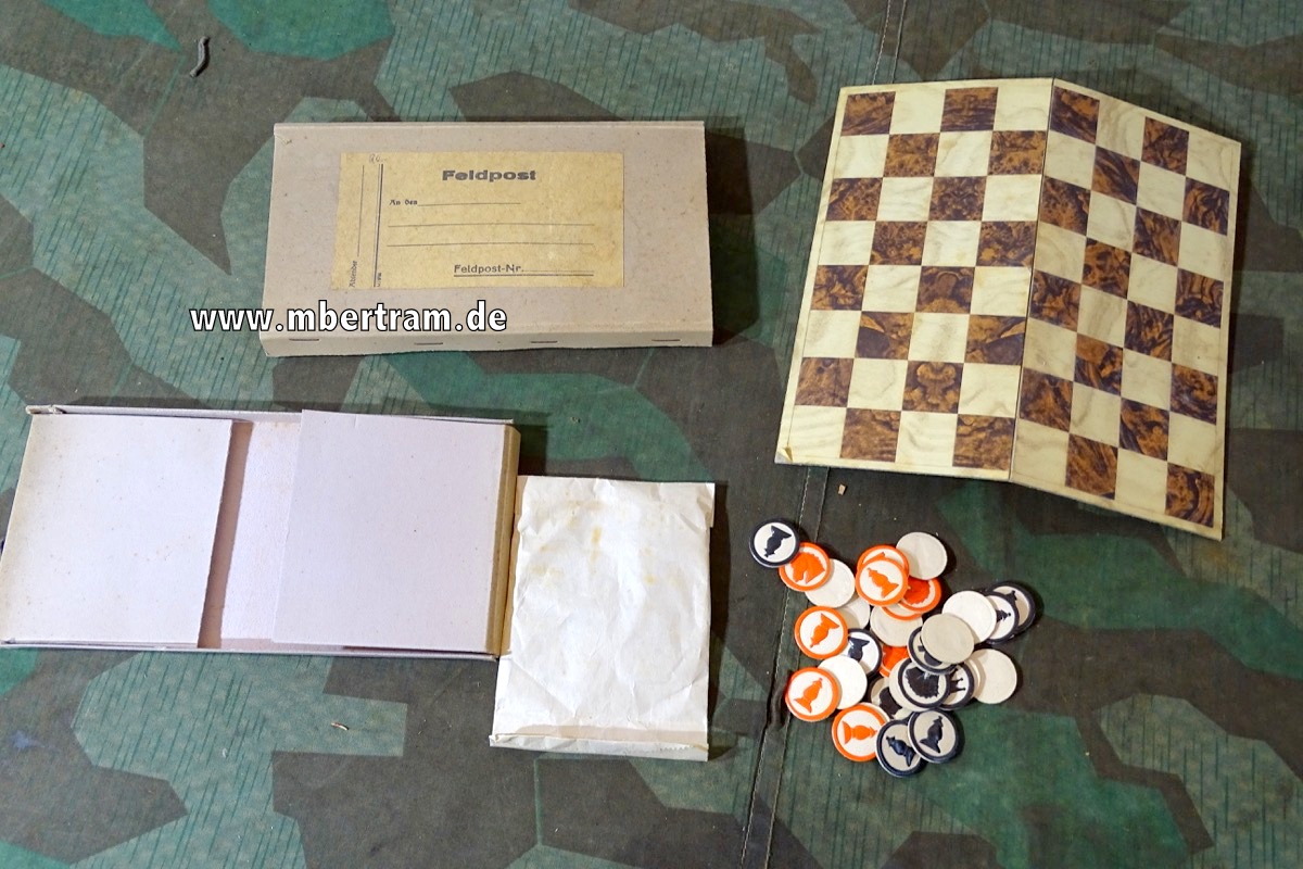 Feldpost Spiel Schach und Mühle