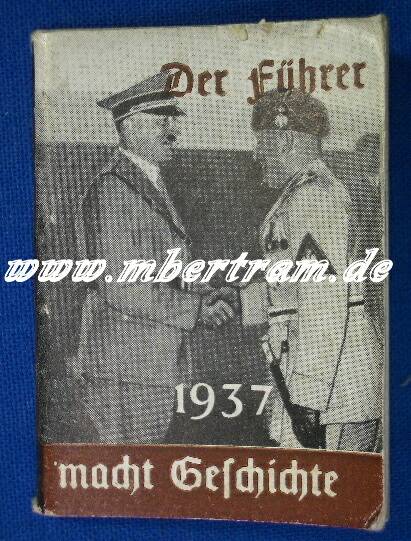 WHW Heftchen: "Der Führer macht Geschichte" 1937"