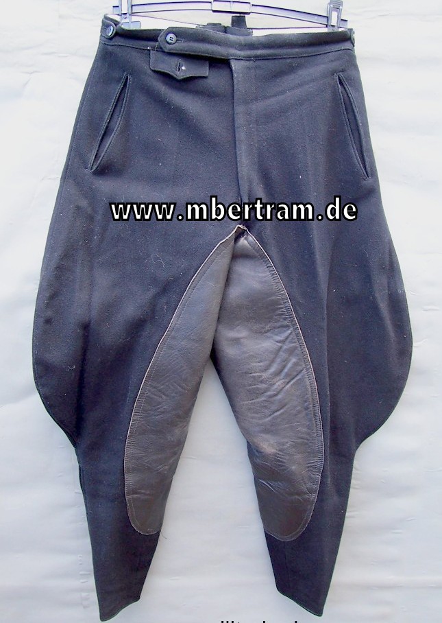 Allgemeine-SS, HJ Führer  oder NSKK Breecheshose mit Lederbesatz