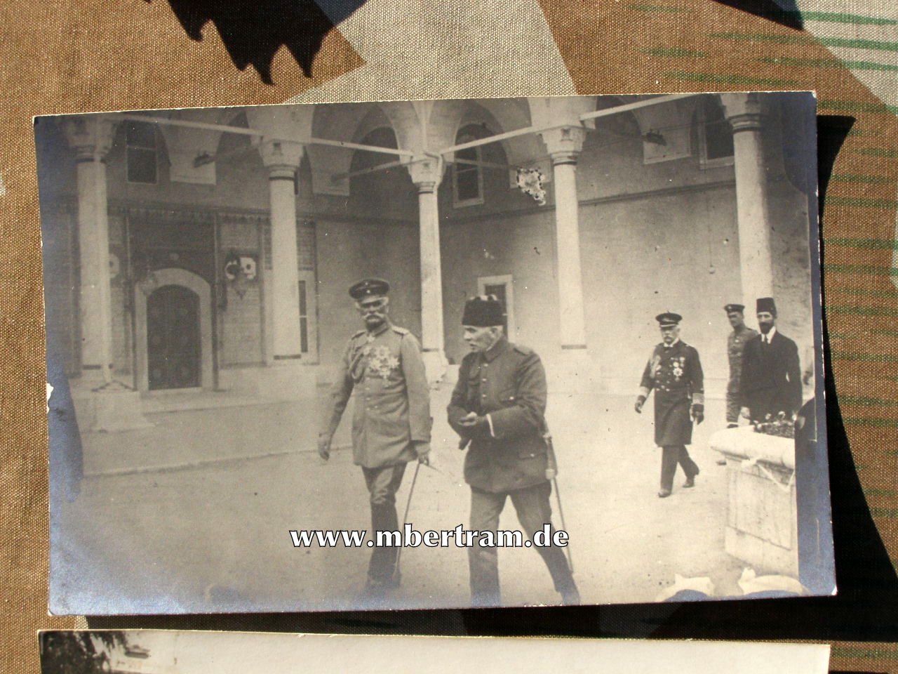11998-73 Fotos, Dokumente: Preuss./türk. Torpedobootsflotille 1916