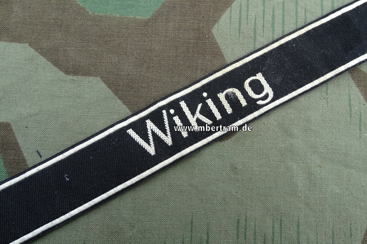Replik: Ärmelband Wiking aus Wuppertaler Fertigung, Unikat in Deutschland