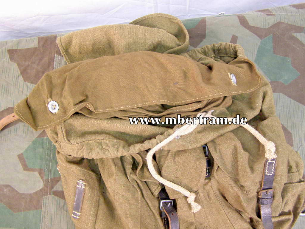 Wehrmacht Rucksack um 1944 mit RB Nr. für Y-Riemen, Top Zustand