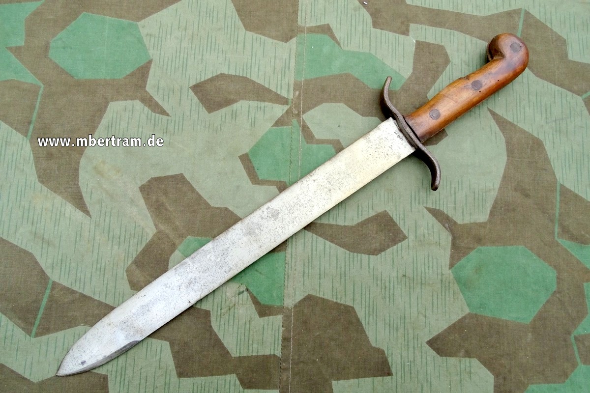 Österreichisches Faschinenmesser,  M 1915  ohne Scheide,  Winternitz Steyr.