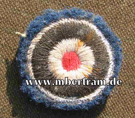 Replik: Luftwaffe Schiffchen/Feldmützen Kokarde Mannschaft