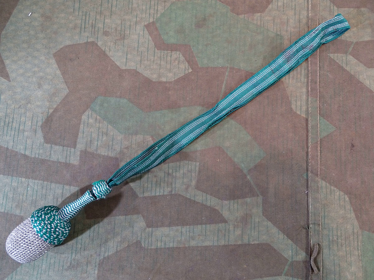 Wehrmacht Troddel f. Unteroffiziere, Fahnenjunker, Unterfeldwebel, Unterwachtmeister