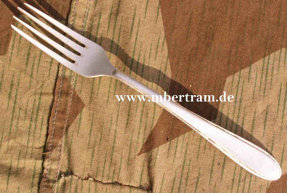 Kriegsmarine Gabel, Aluminium, Hoheits Adler, M Stemplung.