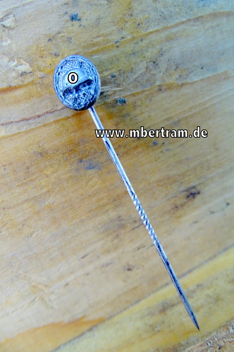 Verwundetenabzeichen in Silber 1939 - Miniatur,  9 mm, Hst.: L /54