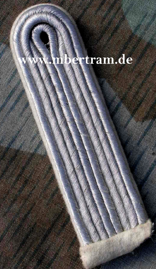 Schulterklappe Tropenjacke, Leutnant Infanterie