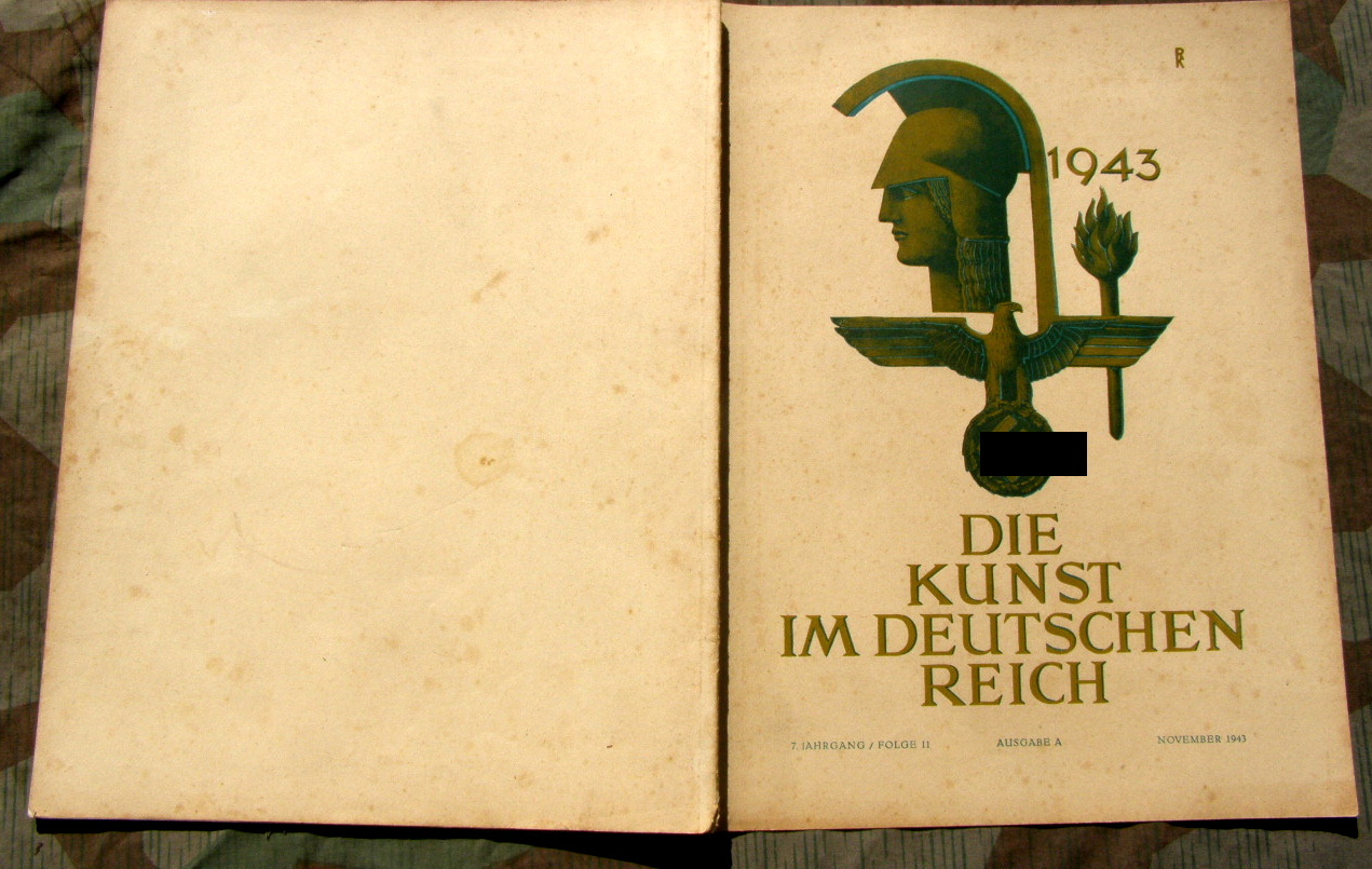Die Kunst im Deutschen Reich. 7. Jhrg. Folge 11 Nov. 1943.