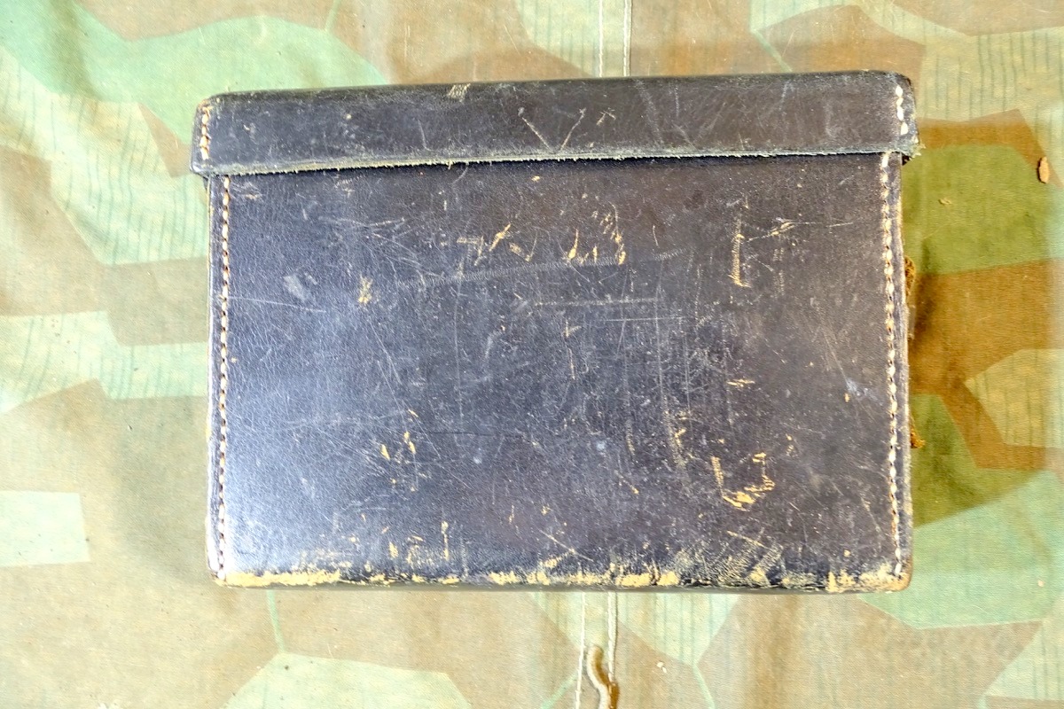 Wehrmacht, Tasche für schnurlosen Ringübeträger, " evg 41, WaA"