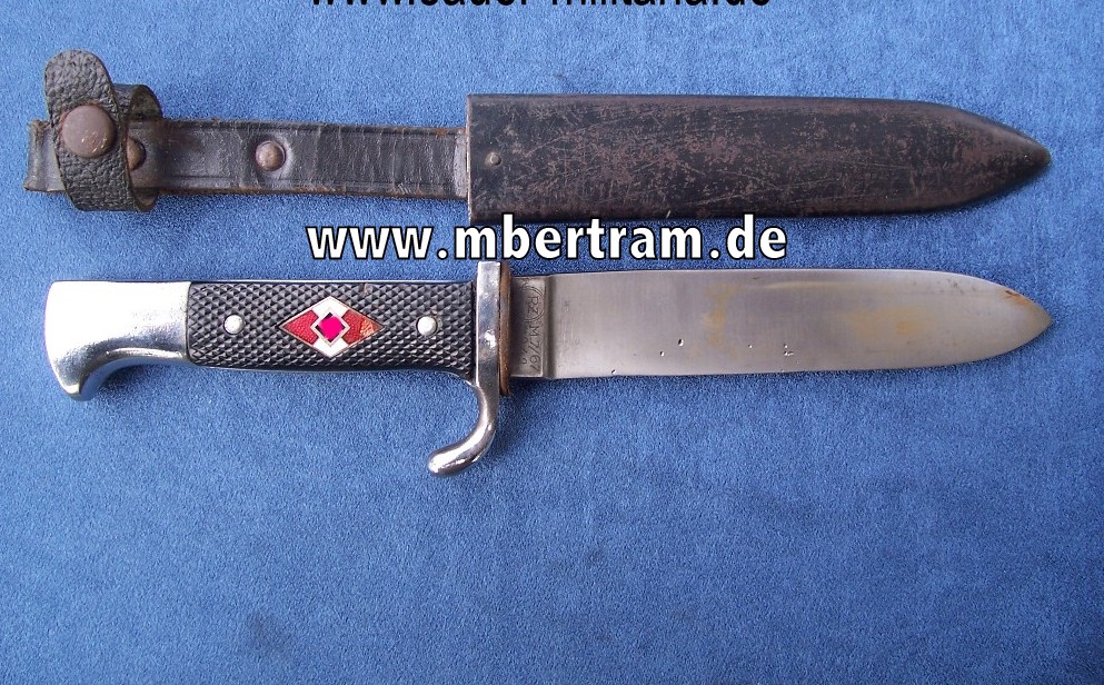 Hitlerjugend Fahrtenmesser "RZM M7/67" G. Hammesfahr SG