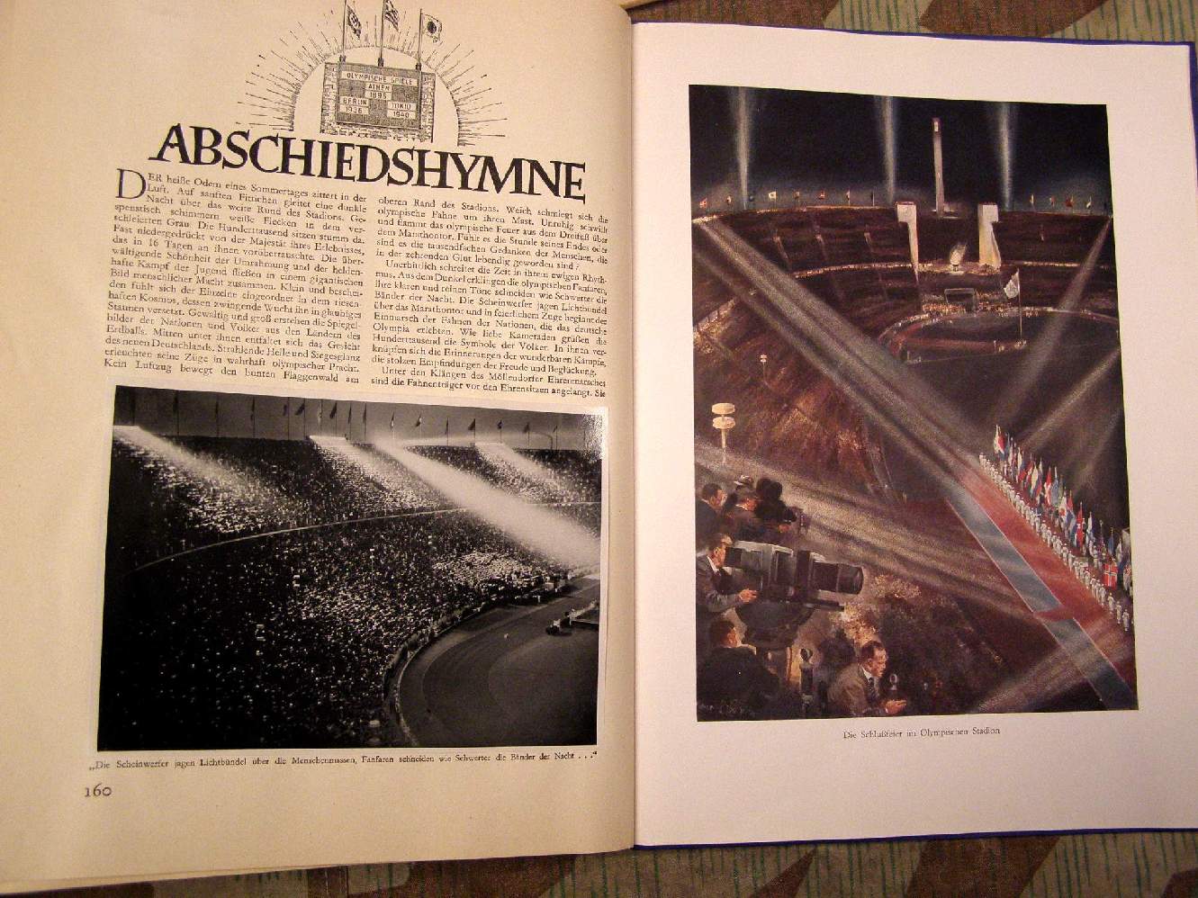 Sammelbilderalbum Olympia 1936, Band 2, Spiele Berlin