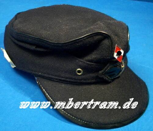 HJ /DJ Skimütze / Wintermütze. Späte Kriegsfertigung