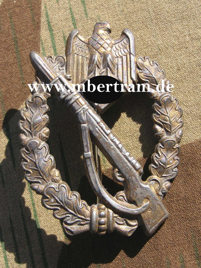 Infanterie Sturmabzeichen Bronze. S.H. u.Co 41, Feinzink