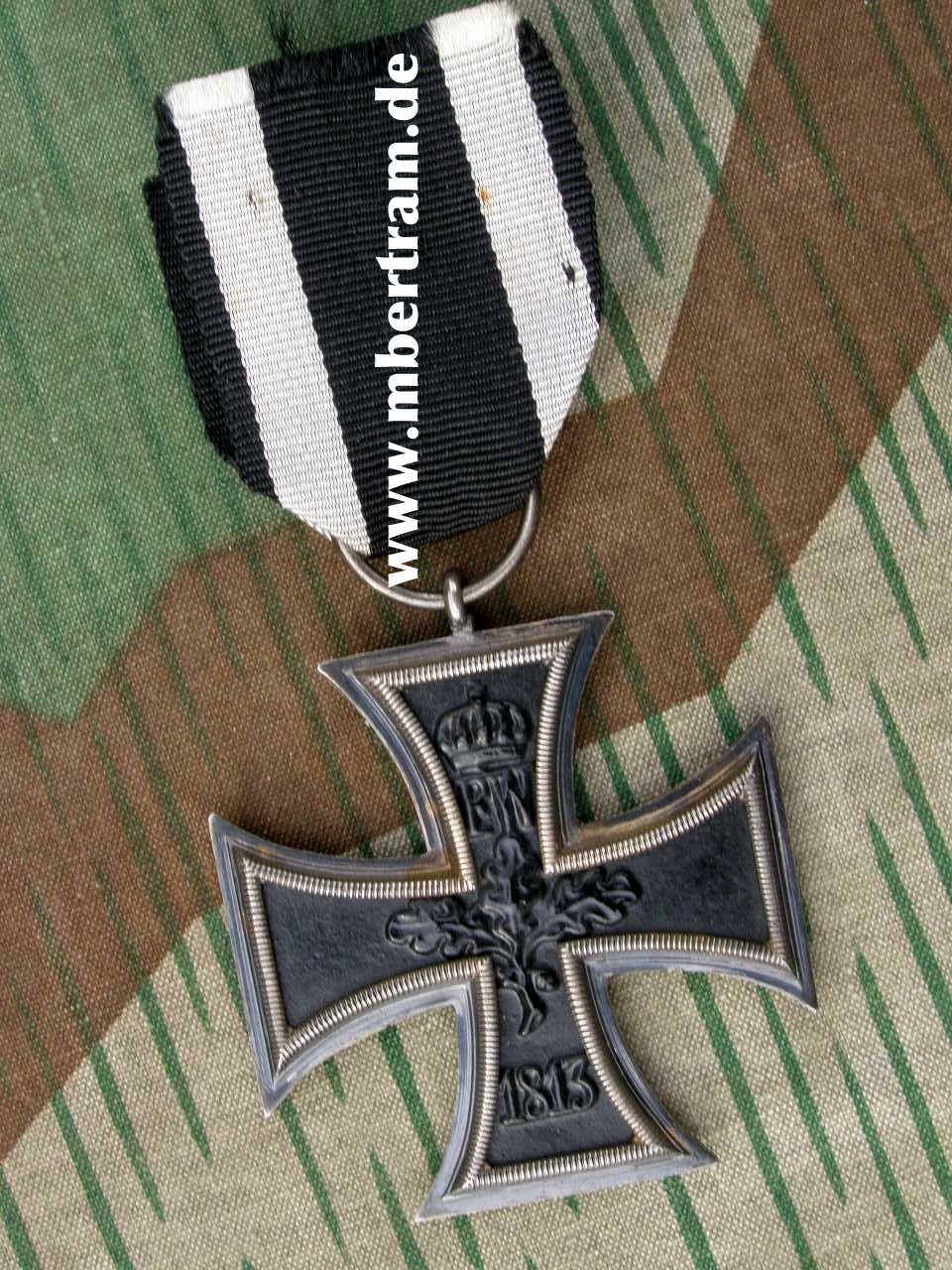 Eisernes Kreuz 2. Klasse 1914-1918 mit Band, ohne Hst.