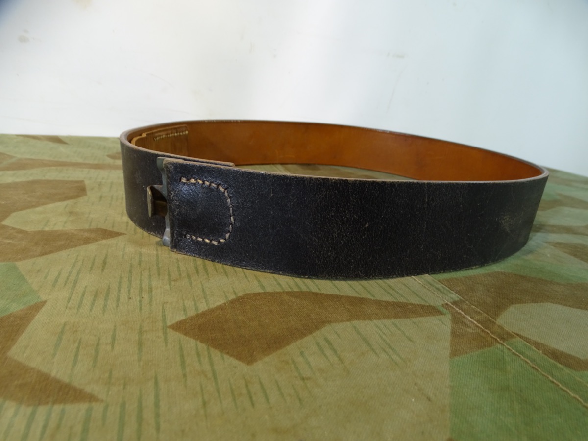 Koppelriemen Wehrmacht, Eisenschließe, Franz Brehmer, Walsrode 1941. Gr. 90 cm, TOP Zustand
