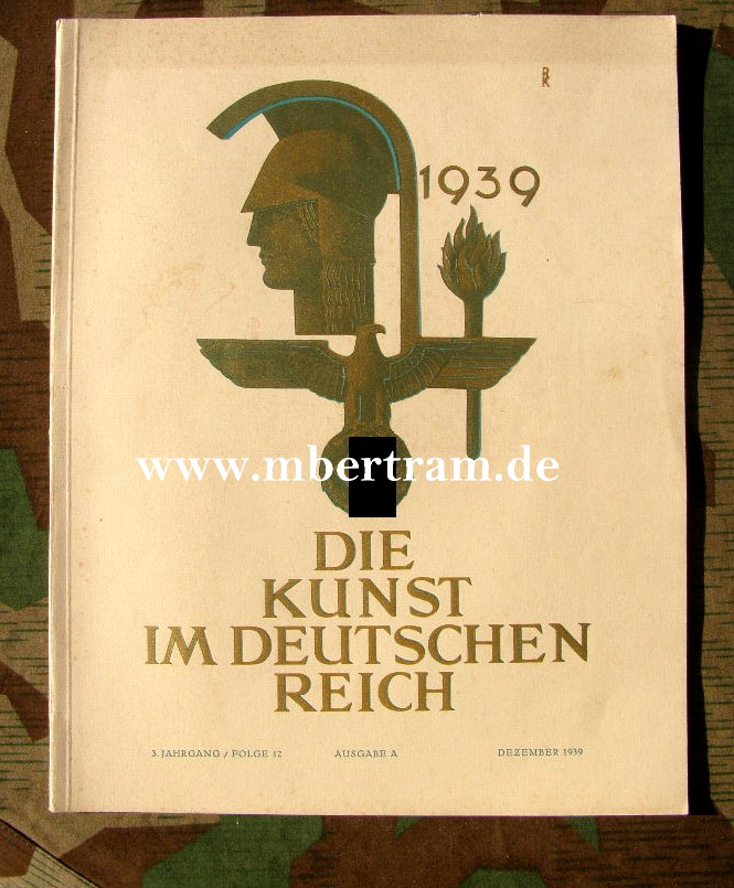 Die Kunst im Dritten/Deutschen Reich, Folge 12, Dez. 1939