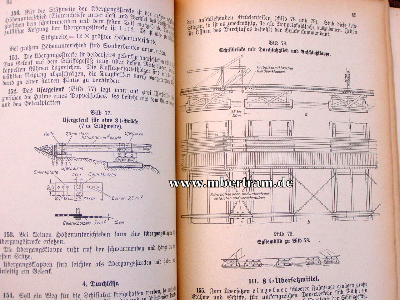 Ausbildungsdvorschrift für die Pioniere 1943, Teil 5 b