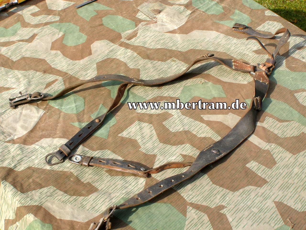Wehrmacht Y-Riemen für Mannschaften mit RB-Nr.