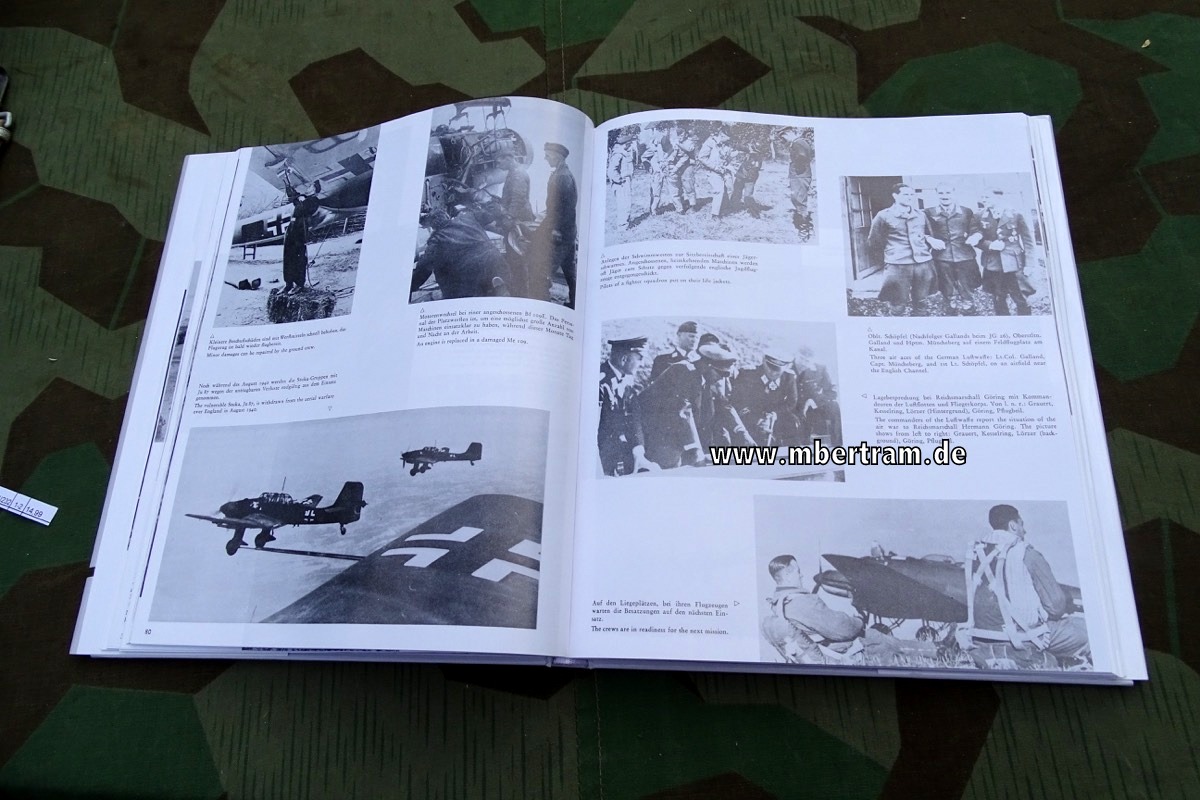 16240-8 A.Galland K.Ries R.Ahnert: Die deutsche Luftwaffe 1939-1945, Bild Dokumentation