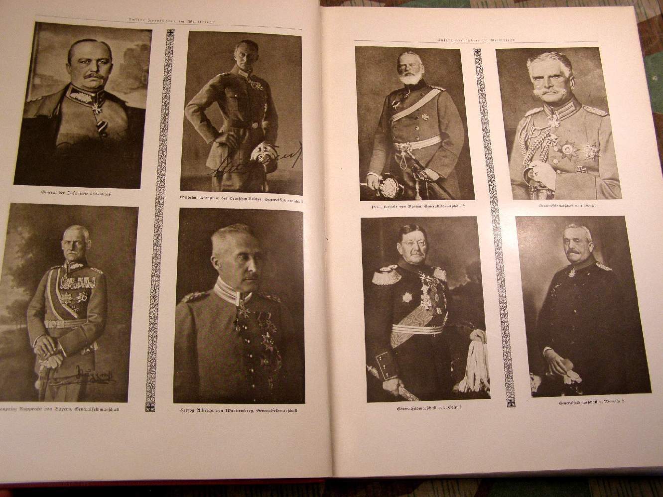 4579-7 Deutsche Infanterie. Das Ehrenmal d. vordersten Front. 3-4 Kg