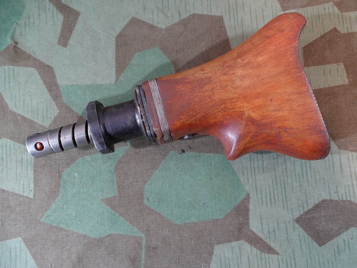 Kolben für MG 42 mit Pufferstück, schöne Erhaltung