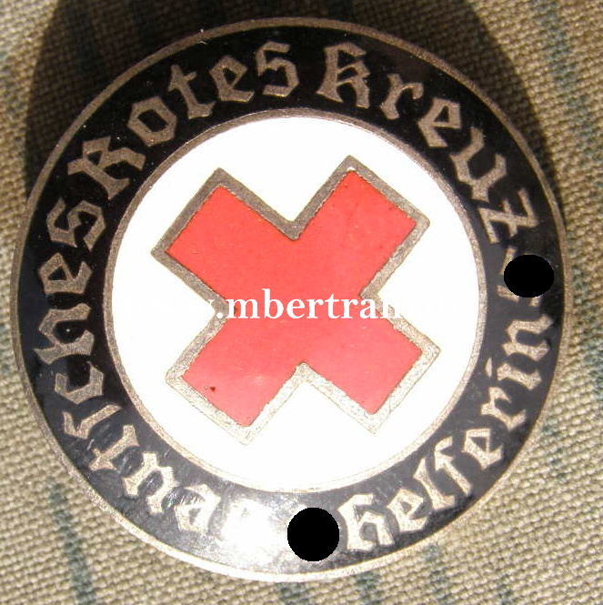 Deutsches Rotes Kreuz , Brosche für " Helferin ", 3.Form