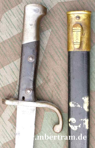 Bajonett Mauser 1908 Paradeausführung, WKC SG