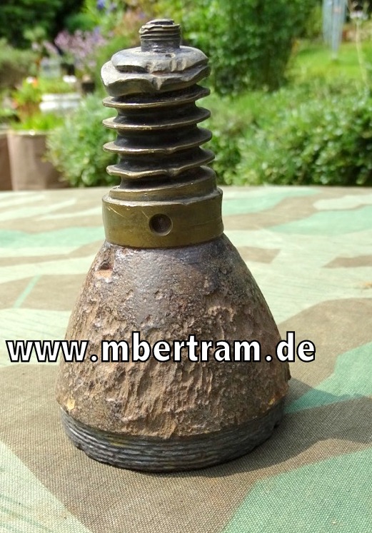 Französischer Zünder 22/31 Mle 1897 (24 sec) für 75 mm Schrapnell Geschoss