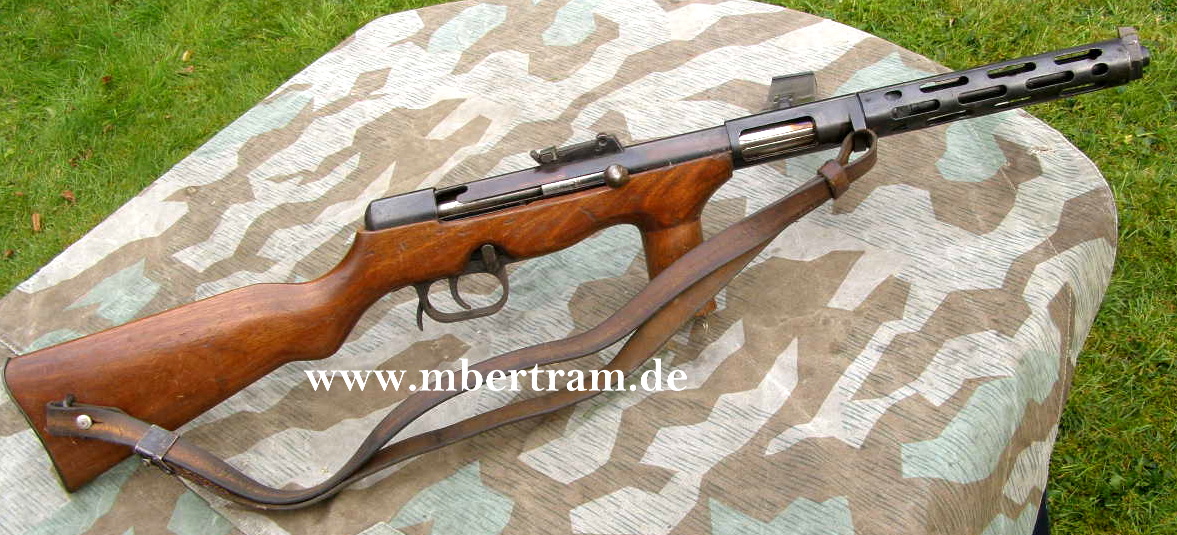 Deko 9mm Erma MP, verwendet bei Wehrmacht mit Riemen
