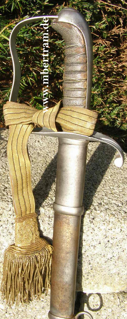 7175-1 Österreich Infanterie-Offizierssäbel M.1861, Portepee, WKC