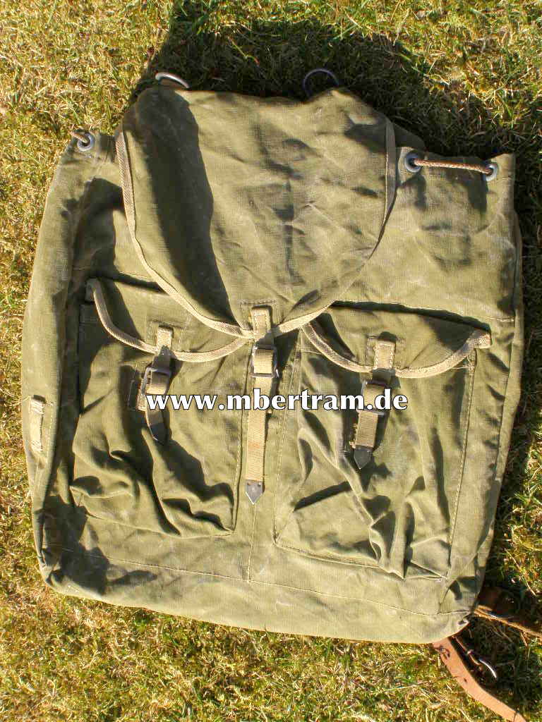 Afrikakorps Rucksack, Webberiemung für Y-Riemen, 1941