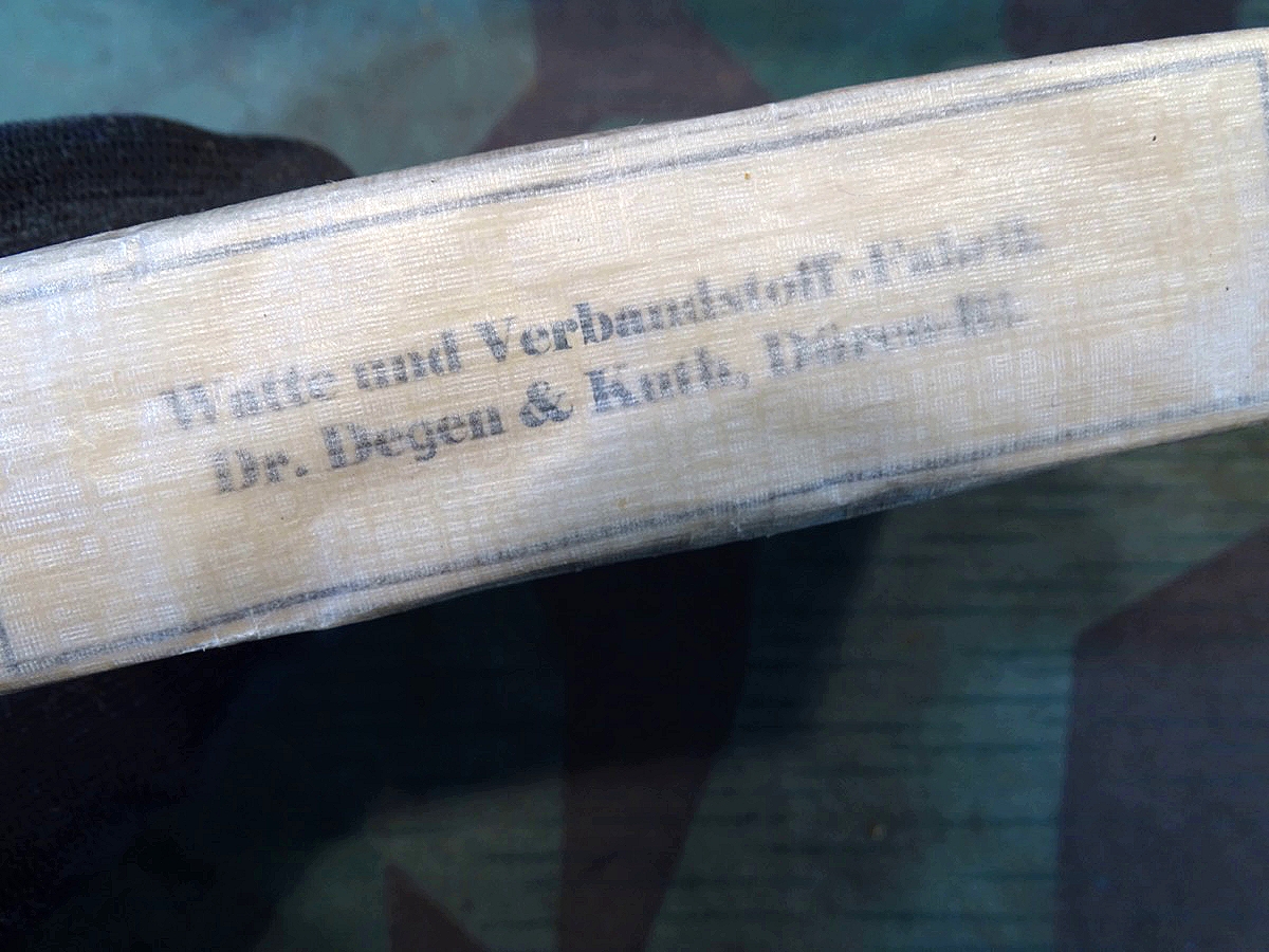 Duka Verbandkasten für Luftschutz, komplett befüllt. 