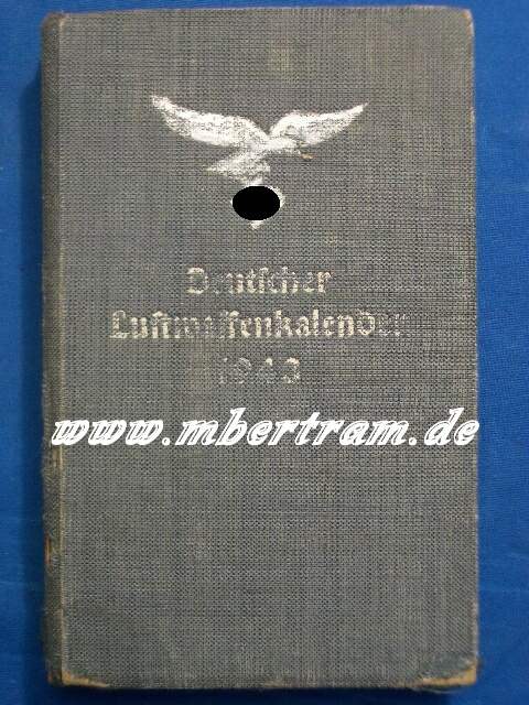 Deutscher Luftwaffenkalender 1943 Das Handbuch d.LW