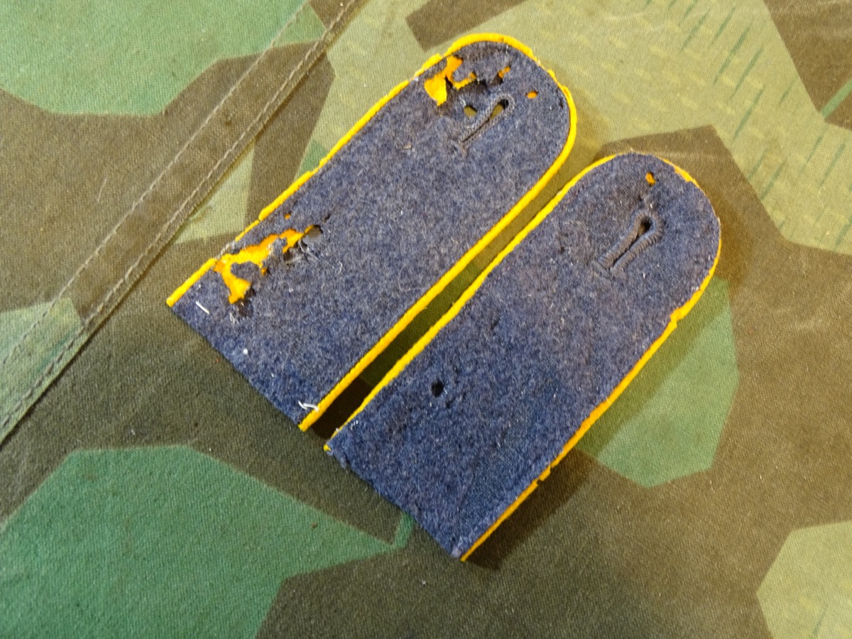 Paar Schulterstücke Mannschaft, Luftwaffe, fliegende Truppe, zum einnähen