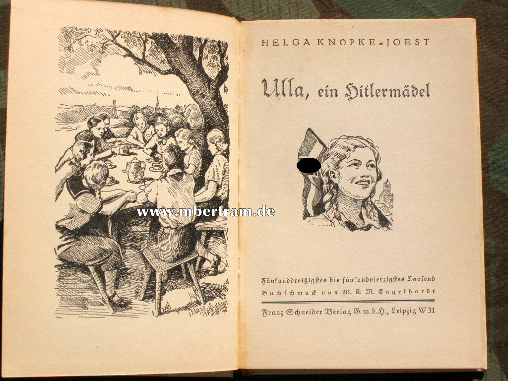 Helga Knöpke -Joest: Ulla ein Hitlermädel, 1933, 80 S.