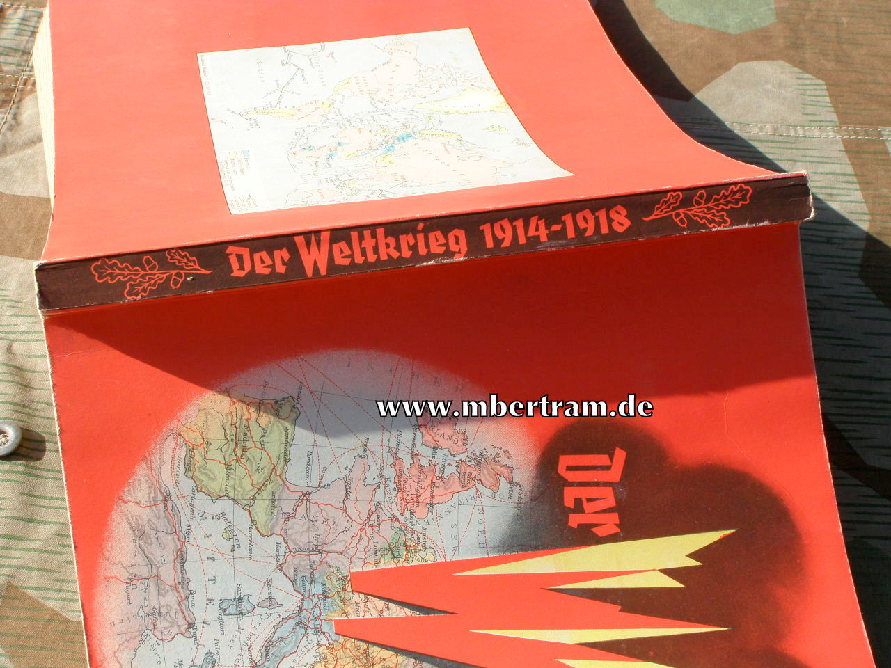 12110-3 Sammelbilderalbum: DER WELTKRIEG