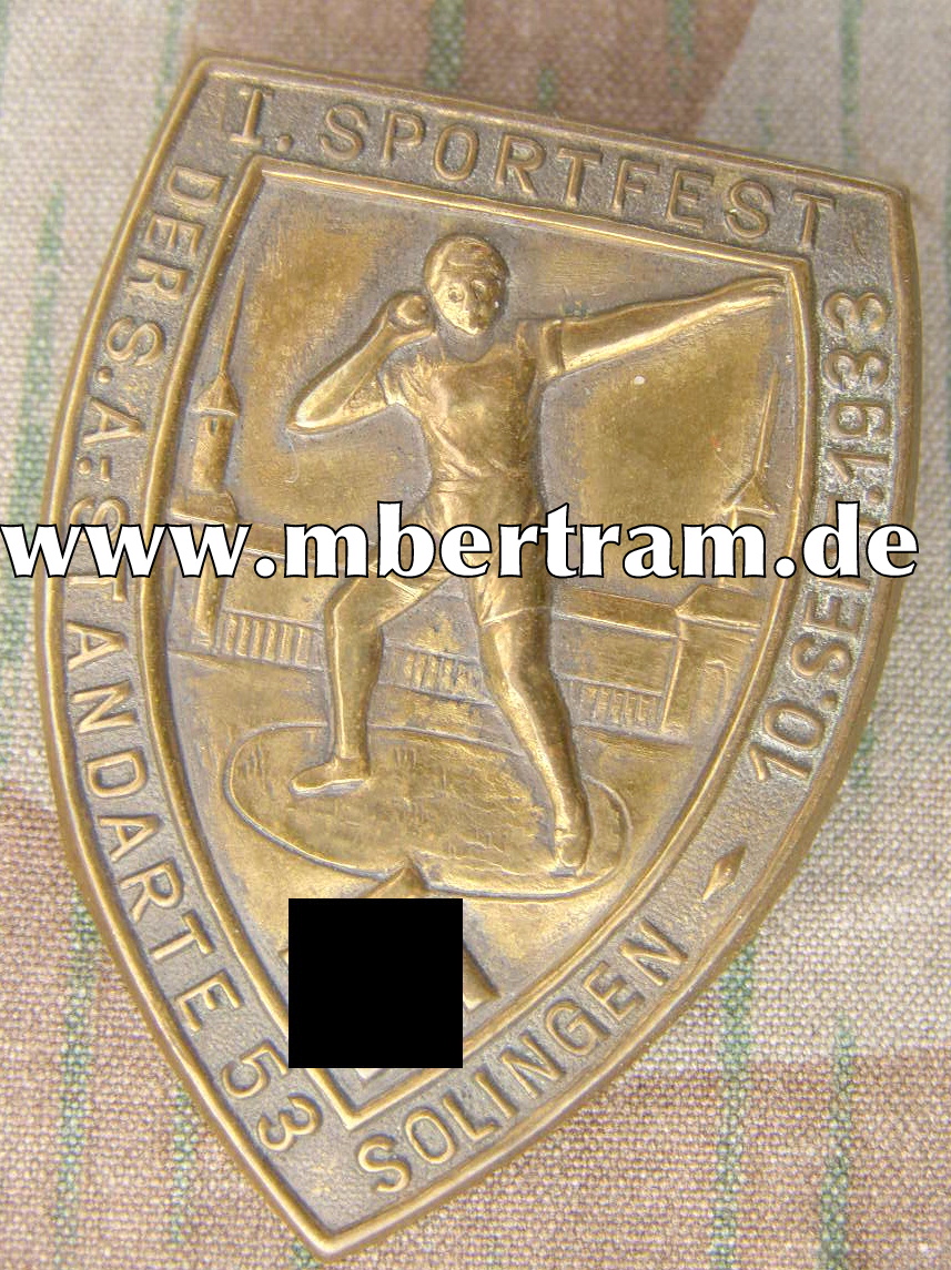 1. Sportfest der S.A. Standarte 53, Solingen, 10. Sept. 1933