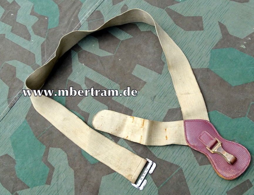 Wehrmacht Säbelunterschnallgurt, Karabinerhaken, DRGM