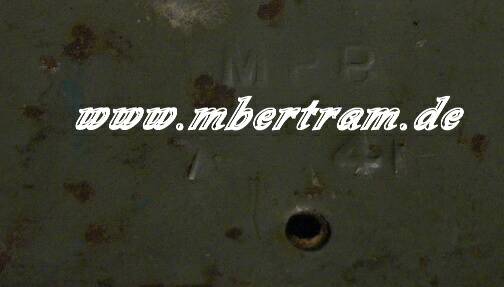 Englischer Luftschutzhelm 2. Weltkrieg, M / 39-45 von 1941