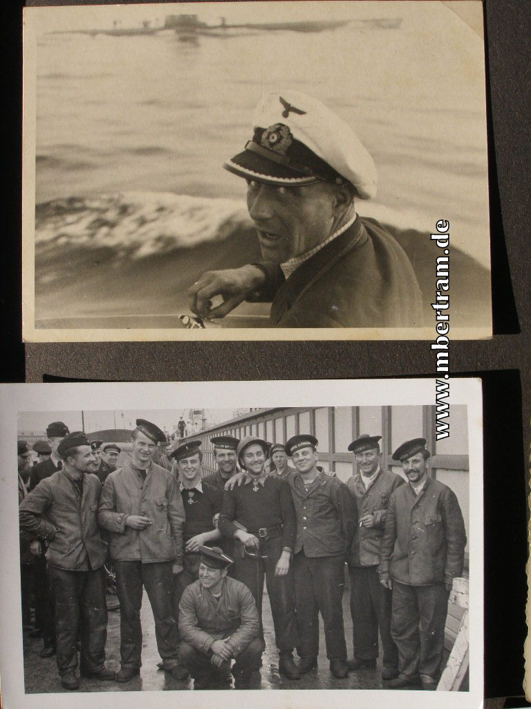 13620-59 Dienstzeit Fotoalbum U 552, Kommandant Erich Topp SELTEN !
