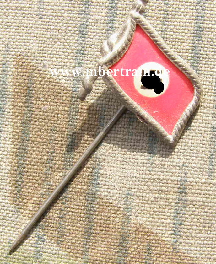 NSDAP Sympathisanten Abzeichen " HK Fahne"