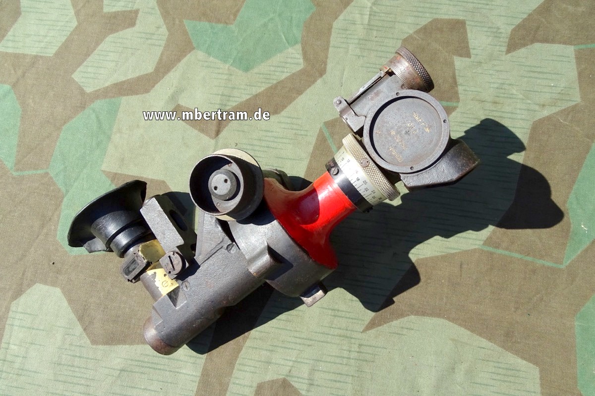Wehrmacht Luftwaffe, Rundblikfernrohr Flak, Hersteller "djg"
